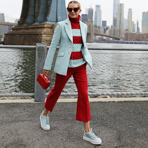 Halogen x Atlantic Pacific striped turtleneck sweater - Picture 2 of 9